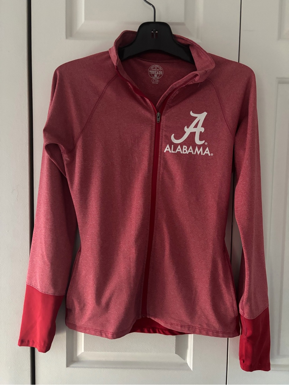 Rivalry Threads Alabama crimson tide Women's Zip Utility Jacket in red small